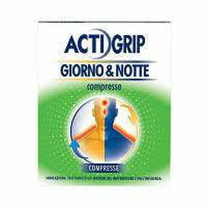 J&j Actiline - 500 Mg + 60 Mg Compresse12 Compresse Giorno +500 Mg + 25 Mg Compresse4 Compresse Notte