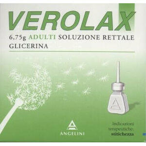 verolax - 9 G Adulti Soluzione Rettale6 Contenitori Monodose