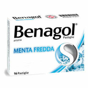 Reckitt Benagol - Pastiglie Gusto Menta Fredda 16 Pastiglie