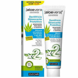 Zuccari - Aloevera2 Dentifricio Sbiancante Protettivo Con Stevia 100ml