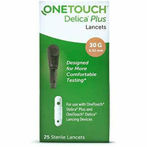 Onetouch - Lancette Pungidito Onetouch Delica Plus 25 Pezzi