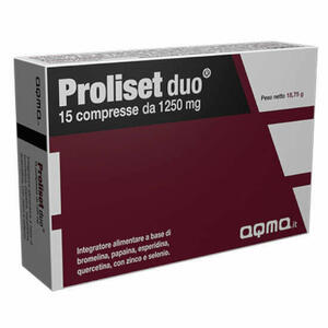  - Proliset Duo 15 Compresse