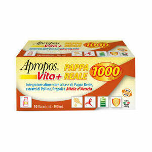 Apropos - Apropos Vita+ Pappa Reale 1000mg 10 Flaconcini Da 10ml