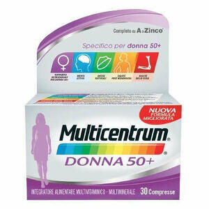 Multicentrum - Multicentrum Donna 50+ 30 Compresse