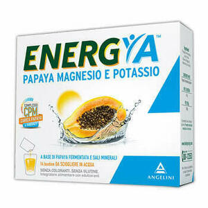  - Energya Papaya Magnesio Potassio 14 Bustine