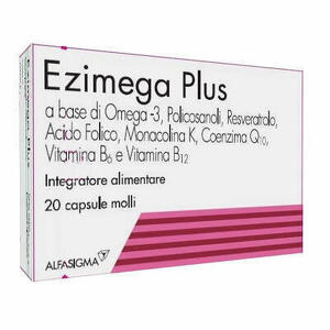 Alfasigma - Ezimega Plus 20 Capsule Molli