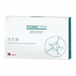  - Tiobec 800 20 Compresse Fast-slow 36 G