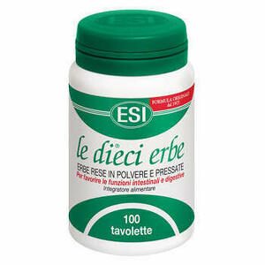 Esi - Le Dieci Erbe 100 Tavolette 40 G