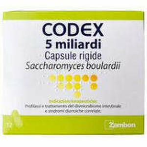 Codex - 5 Miliardi Capsule Rigide, 12 Capsule In Blister Pvc/al