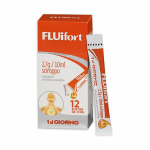 Dompe Fluifort - 2,7 G/10 Ml Sciroppo 12 Bustine In Pet/pe/al/pe