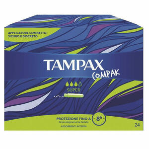  - Tampax Compak Super 24 Pezzi