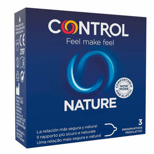  - Profilattico Control Nature 2,0 3 Pezzi