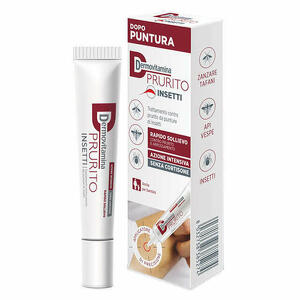 Dermovitamina - Dermovitamina Prurito Insetti Dopo Puntura Rapido Sollievo Azione Intensiva Senza Cortisone 15ml