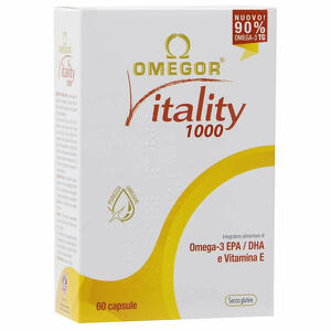  - Omegor Vitality 1000 60 Capsule Molli