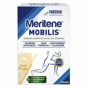  - Meritene Mobilis Gusto Vaniglia 10 Bustine Da 21 G