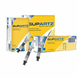 Supartz - Siringa Preriempita Intra-articolare Supartz Acido Ialuronico 25mg 2,5ml 1 Pezzo