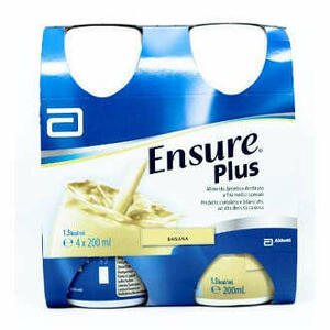 Abbott - Ensure Plus Banana 4 Bottiglie Da 200ml