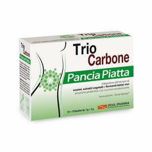  - Triocarbone Pancia Piatta 10 + 10 Bustine