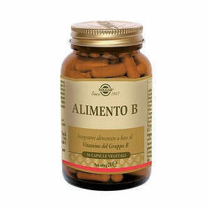 Solgar - Alimento B 50 Capsule Vegetali Flacone 24 G