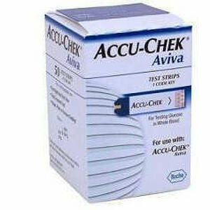  - Strisce Misurazione Glicemia Accu-chek Aviva Brk Retail 50 Pezzi