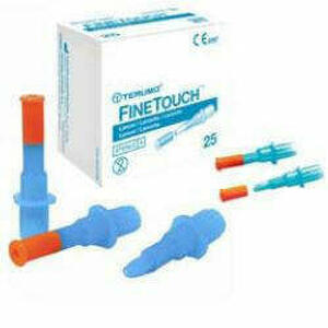  - Lancette Pungidito Finetouch 23 Gauge 25 Pezzi