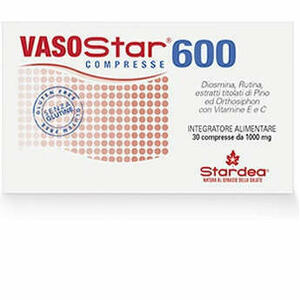  - Vasostar 600 30 Compresse 1.000mg