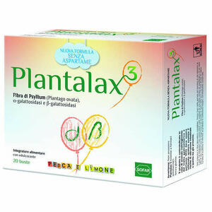  - Plantalax 3 Pesca E Limone 20 Bustine