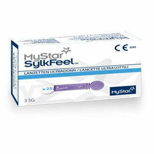 Sanofi - Lancette Pungidito Mystar Sylkfeel Lancets 33 Gauge 50 Pezzi