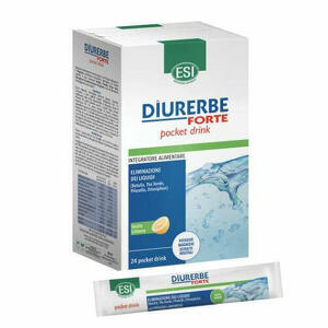  - Esi Diurerbe Forte Pocket Drink Limone 24 X 20ml