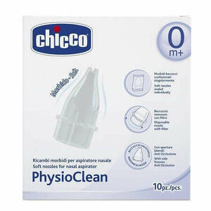 Chicco - Ricambi Morbidi Per Aspiratore Nasale Chicco Physioclean