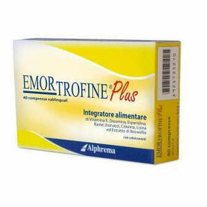  - Emortrofine Plus 40 Compresse Sublinguali