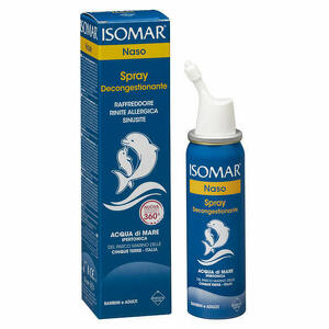 Isomar - Isomar Naso Chiuso Soluzione Acqua Di Mare Ipertonica Per Decongestione Naso Chiuso 50ml