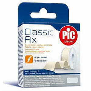  - Cerotto In Rocchetto Pic Classic Fix Tela Bianco 2,5x500 Cm Fustella