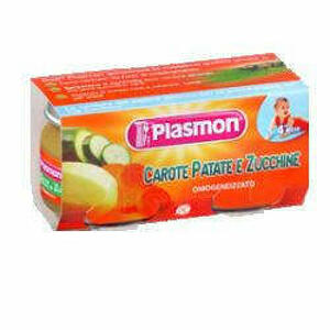  - Plasmon Omogeneizzato Carota/patata/zucc 80 G X 2 Pezzi