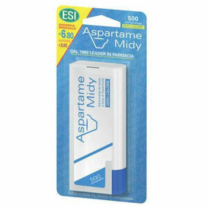  - Aspartame Midy 500 Compresse Con Dispenser