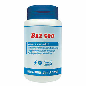 Natural Point - B12 Cianocobalamina 100 Capsule Vegetali