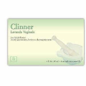 Abbate Gualtiero - Clinner Lavanda Vaginale 4 Flaconi 140ml + 4 Cannule Vaginali Monouso In Blister