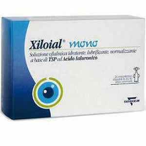 Polifarma - Soluzione Oftalmica Idratante Lubrificante Xiloial 20 Monodose Da 0,5ml