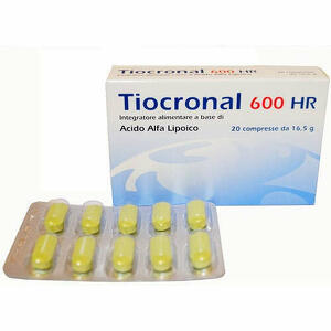  - Tiocronal 600 Hr 20 Compresse