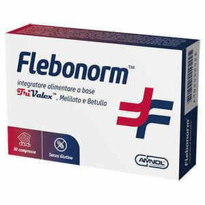 Amnol Chimica Biologica - Flebonorm 30 Compresse