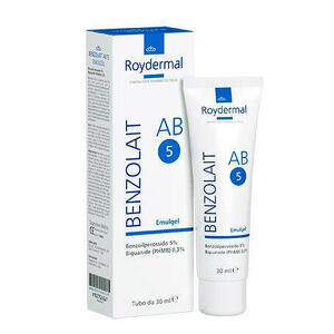 Roydermal - Benzolait 5 Emulgel Acne Tubo 30ml