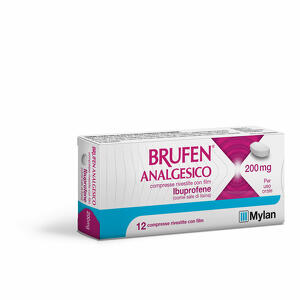 Viatris Brufen - 200 Mg Compresse Rivestite Con Film12 Compresse In Blister Pvc/aclar/al/vmch