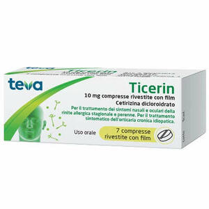 Teva - 10mg Compresse Rivestite Con Film, 7 Compresse In Blister  Pvc/pvdc/al