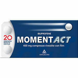 Angelini Moment - 400 Mg Compresse Rivestite Con Film 20 Compresse In Blister In Pvc/pvdc/al