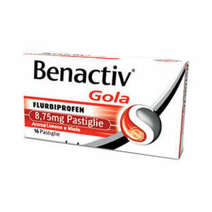 Reckitt Benactiv - 8,75 Mg Pastiglie Gusto Limone E Miele16 Pastiglie