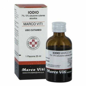 Marco Viti Farmaceutici - 7%/5% Soluzione Cutanea Alcoolica1 Flacone 25 Ml