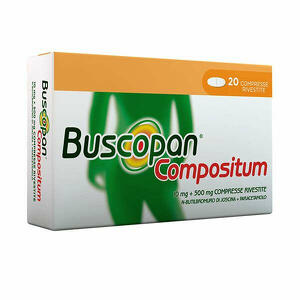 Sanofi Buscopan - 10 Mg + 500 Mg Compresse Rivestite 20 Compresse In Blister Al/pvc