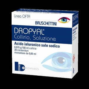 Bruschettini - 0,65 Ml Collirio, Soluzione20 Contenitori Monodose