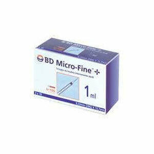  - Siringa Per Insulina Becton Dickinson 1ml 100 Ui Ago 29 Gauge 30 Pezzi