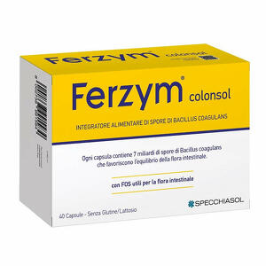 Specchiasol - Ferzym Colonsol 40 Capsule